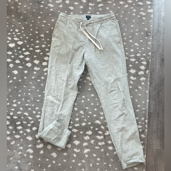 J. Crew Pants J Crew Mens Cotton Linen Joggers 32 X 32 Poshmark